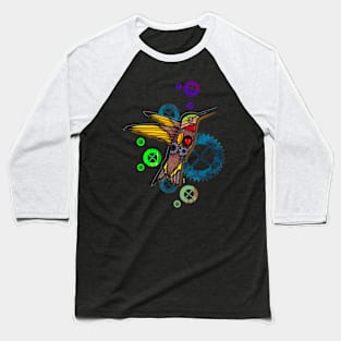 Steampunk hummingbird Baseball T-Shirt